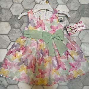 Baby girls’ butterfly dress